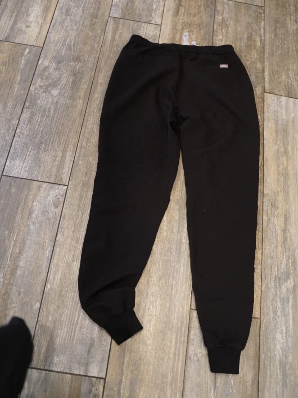 Men's Fig Scrub Pants Jogger Black